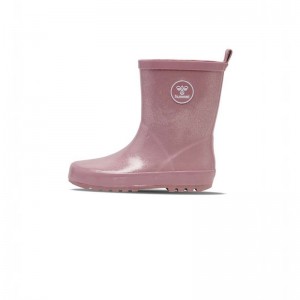 Hummel Glitter Jr Regenlaarzen Kinderen Roze | 273421-609