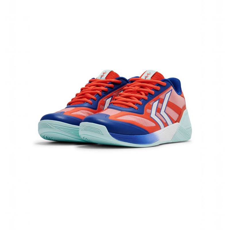 Hummel Algiz 25icon Handbalschoenen Dames Rood | 124238-207