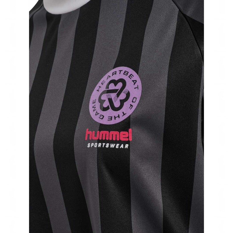Hummel Boxy Bee Mine Shirt S/S Korte Broek Dames Zwart | 830931-877