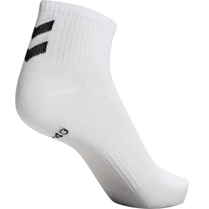 Hummel Chevron 6-pack Mid Cut Sokken Dames Wit | 376818-590