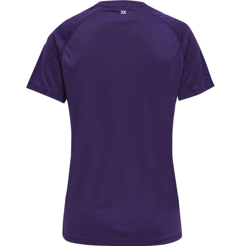 Hummel Core Xk Core Poly S/S T-shirts Dames Paars | 936625-498