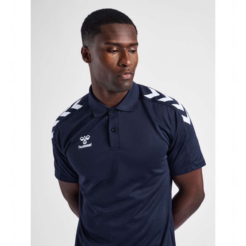Hummel Core Xk Functional Poloshirt Heren Donkerblauw | 421841-421
