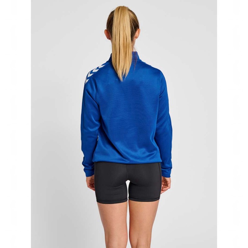 Hummel Core Xk Half Zip Sweat Sweatshirts Dames Blauw | 462081-108