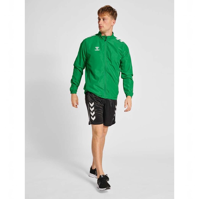Hummel Core Xk Micro Zip Jassen Heren Groen | 054090-899