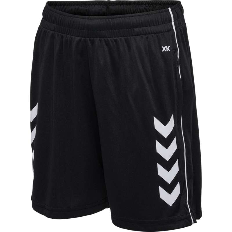 Hummel Core Xk Poly Coach Korte Broek Kinderen Zwart | 049491-689