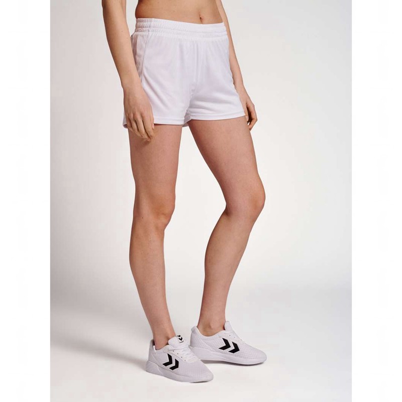 Hummel Core Xk Poly Korte Broek Dames Wit | 527498-197