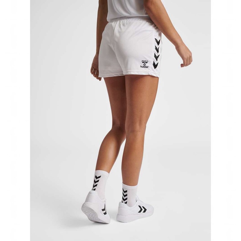 Hummel Core Xk Poly Korte Broek Dames Wit | 443070-688