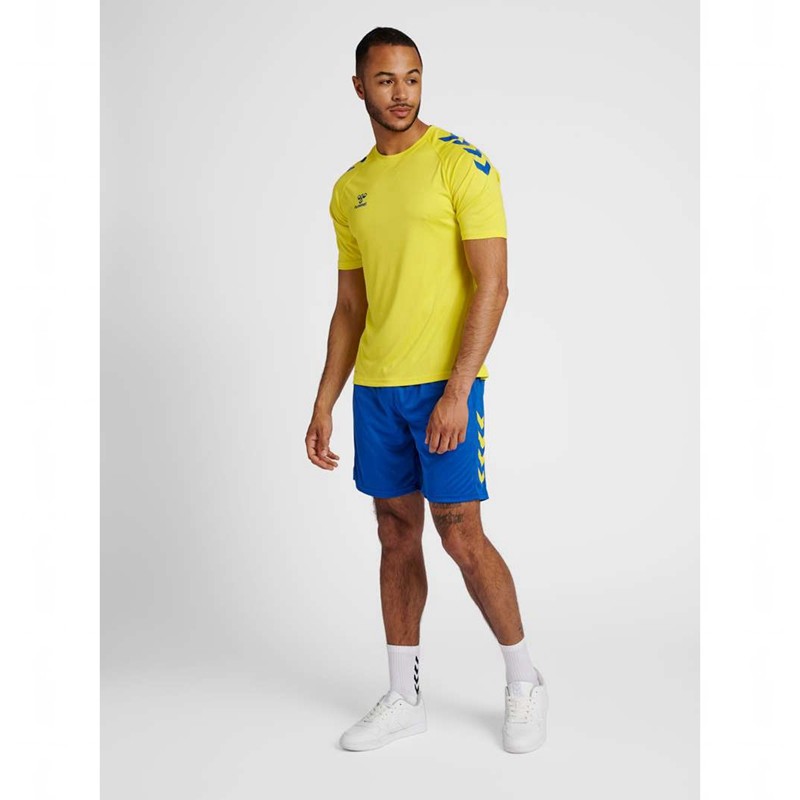 Hummel Core Xk Poly Korte Broek Heren Blauw | 210660-732