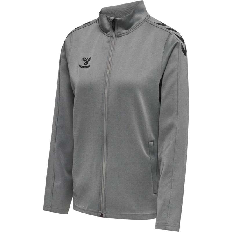 Hummel Core Xk Poly Zip Sweat Sweatshirts Dames Grijs | 789395-338