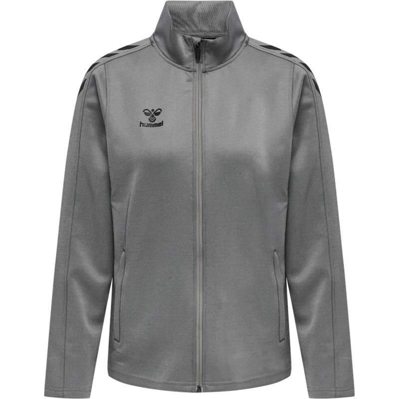 Hummel Core Xk Poly Zip Sweat Sweatshirts Dames Grijs | 789395-338