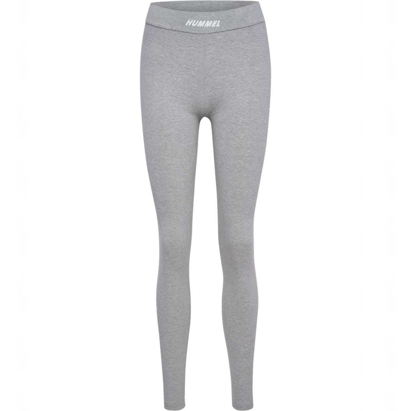 Hummel Elemental Cotton Hw Hardloopbroek Dames Grijs | 143459-512