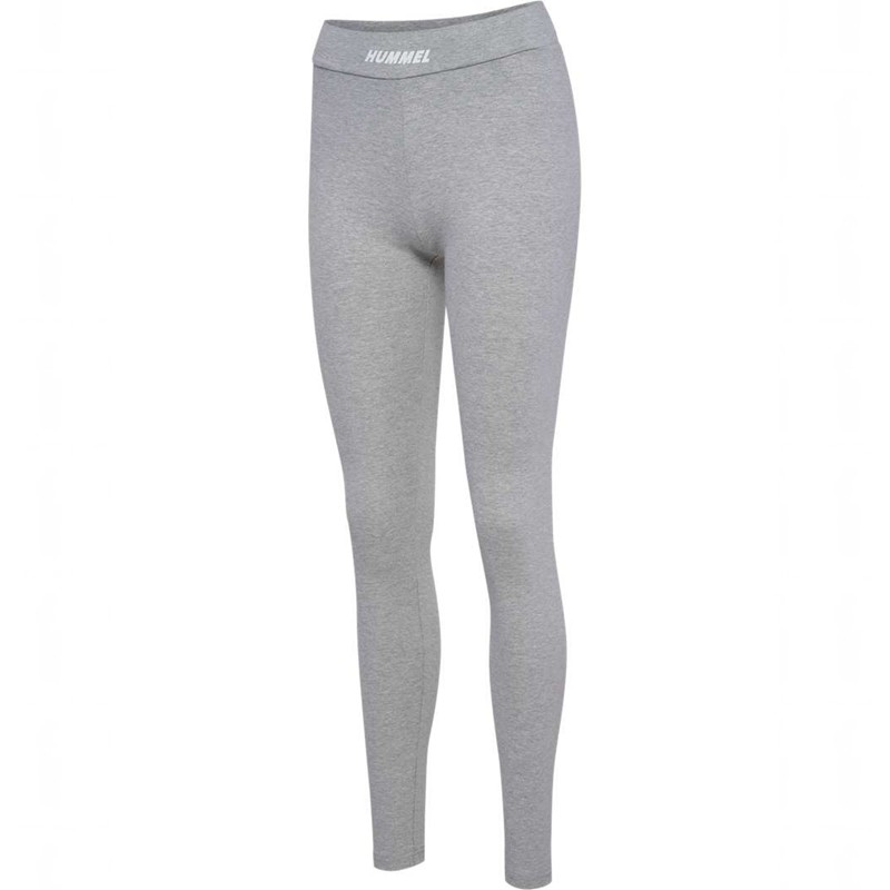 Hummel Elemental Cotton Hw Hardloopbroek Dames Grijs | 143459-512