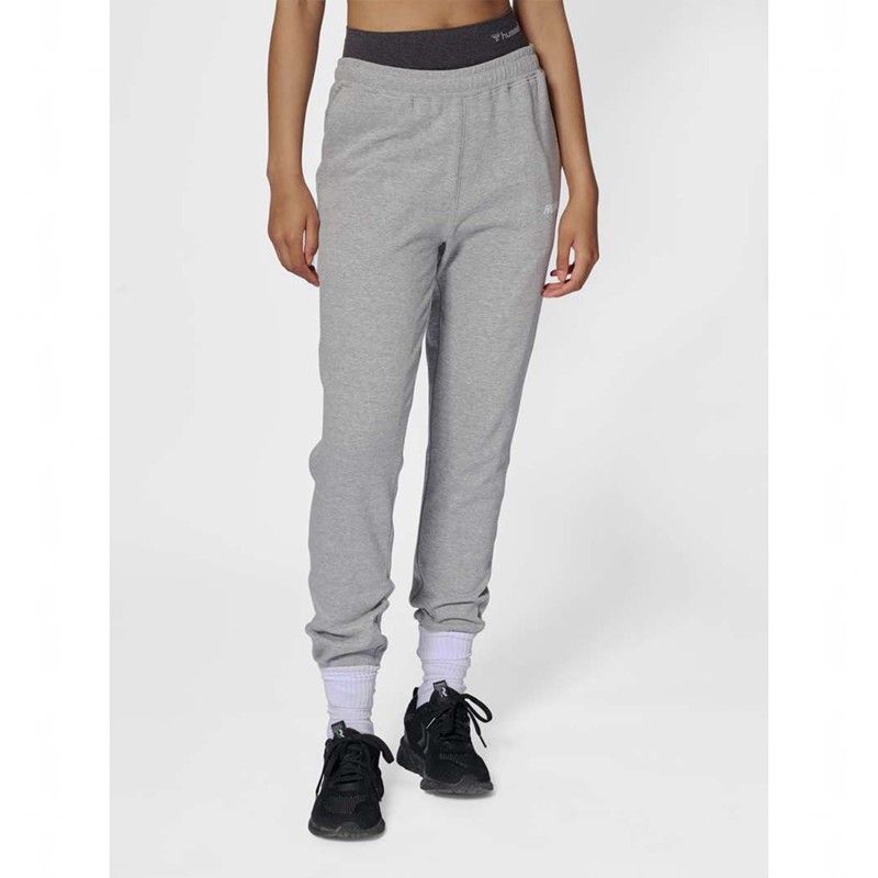 Hummel Elemental Regular Hardloopbroek Dames Grijs | 030209-191