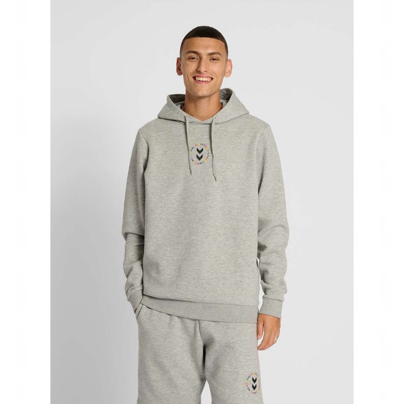 Hummel Everything Nothing Hoodie Heren Grijs | 483877-367