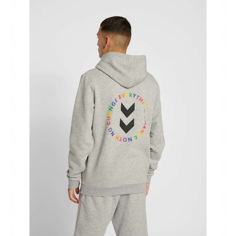 Hummel Everything Nothing Hoodie Heren Grijs | 483877-367