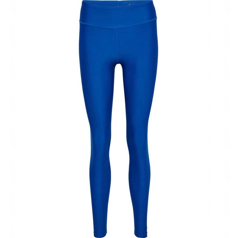 Hummel Fast Mid Waist Hardloopbroek Dames Blauw | 854957-497