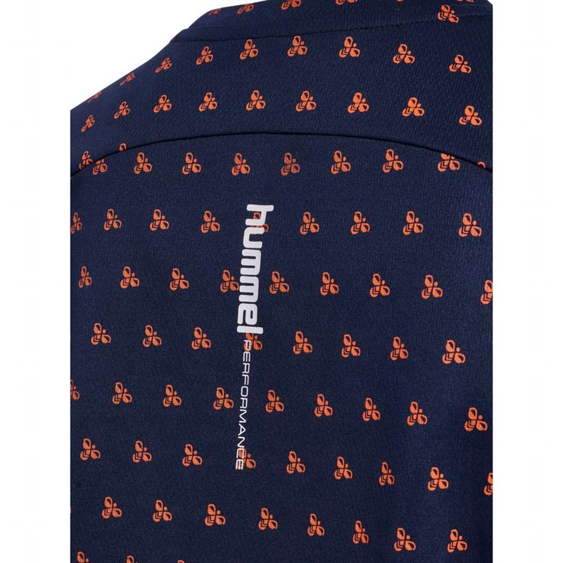 Hummel Fast Workout W S/S T-shirts Dames Donkerblauw | 479054-555