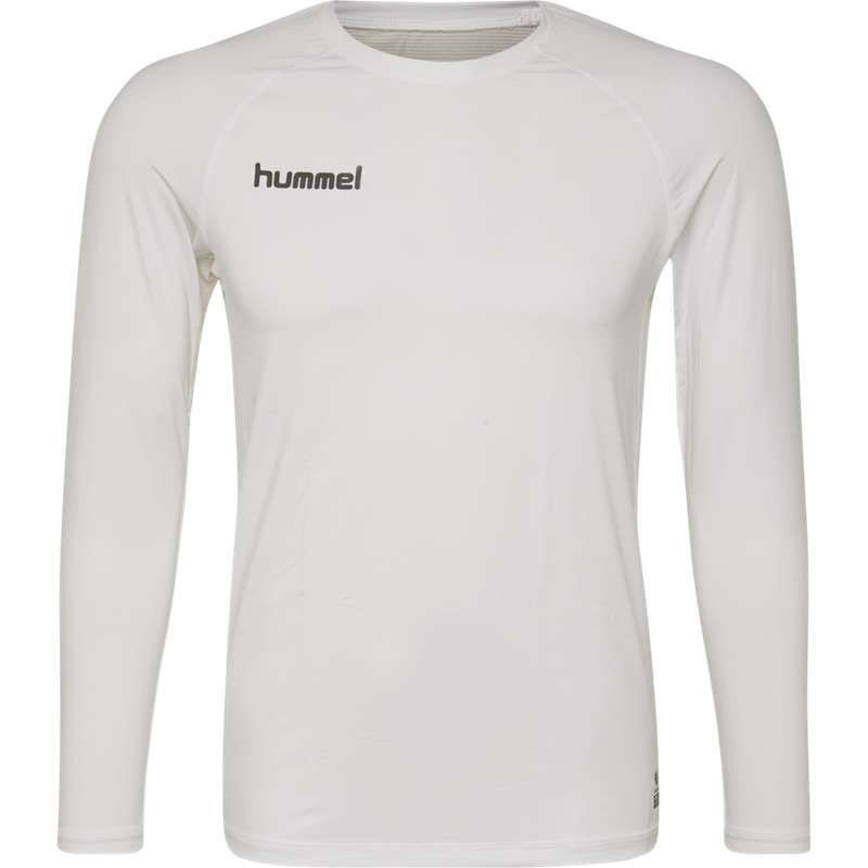 Hummel First Performance Jersey L/S Basislaag Heren Wit | 855082-031