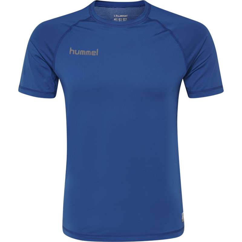 Hummel First Performance Jersey S/S Basislaag Heren Blauw | 174881-020