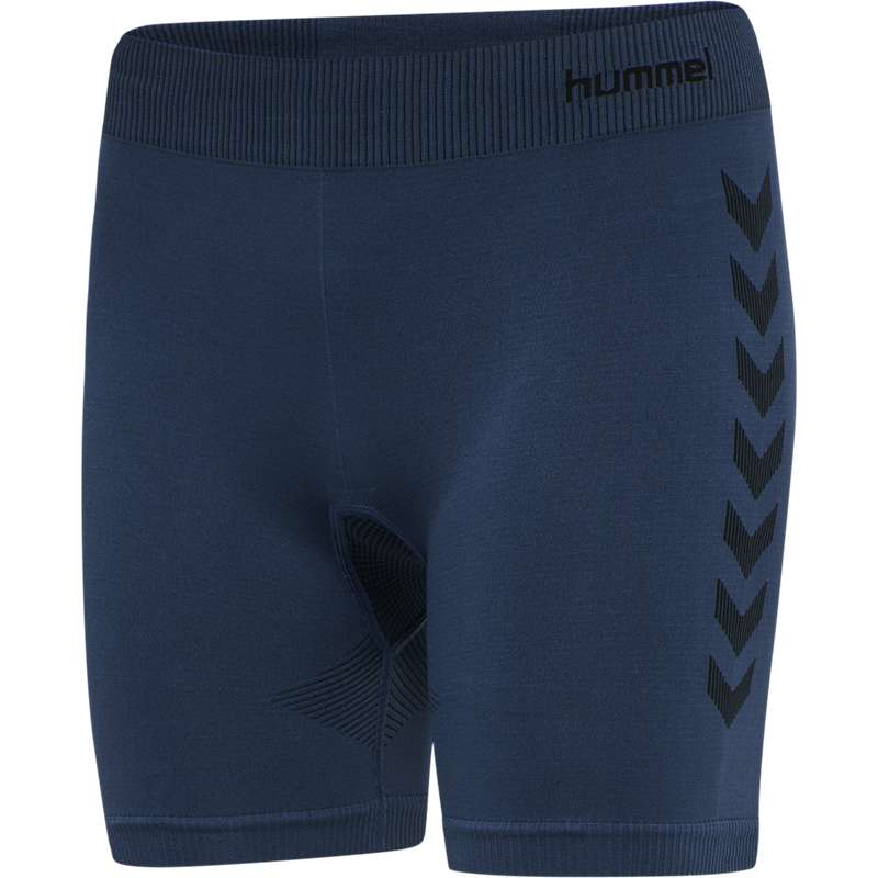 Hummel First Seamless Tr Sht Tigh W Korte Broek Dames Donkerblauw | 332393-371