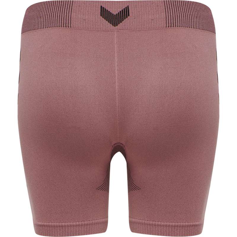 Hummel First Seamless Tr Sht Tigh W Korte Broek Dames Roze | 240231-180