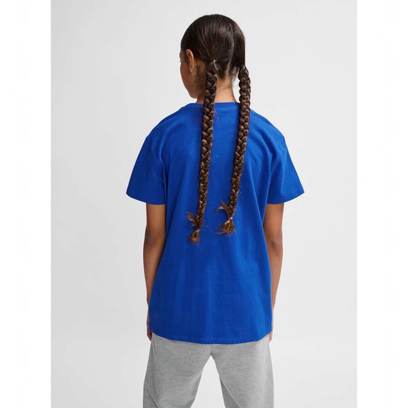 Hummel Go 2.0 Logo S/S Sets Kinderen Blauw | 796709-532
