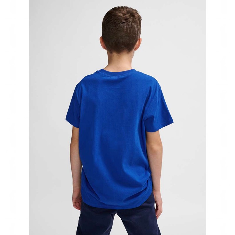 Hummel Go 2.0 Logo S/S Sets Kinderen Blauw | 796709-532