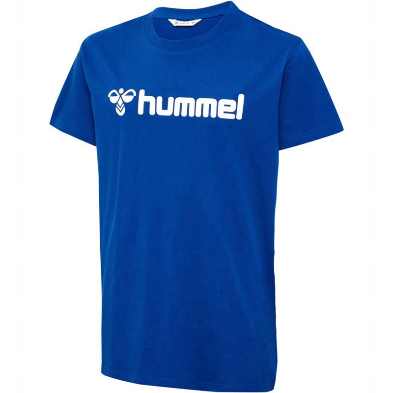 Hummel Go 2.0 Logo S/S Sets Kinderen Blauw | 796709-532