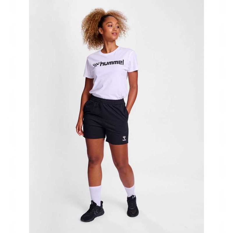 Hummel Go 2.0 Logo S/S Sport BH Dames Wit | 382724-751