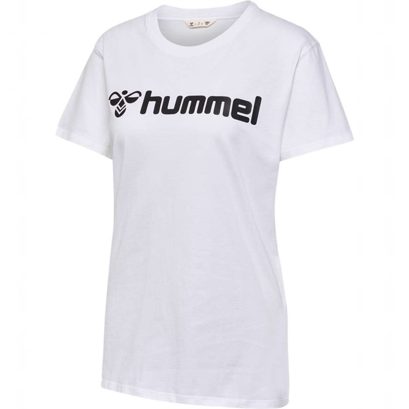 Hummel Go 2.0 Logo S/S Sport BH Dames Wit | 382724-751