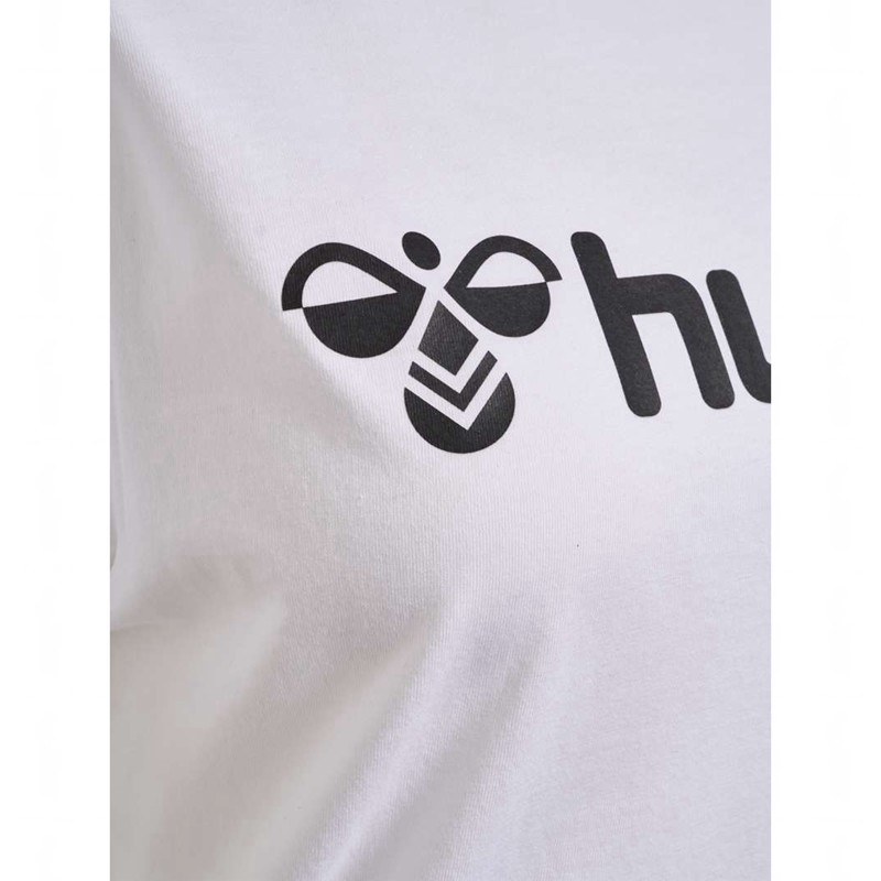 Hummel Go 2.0 Logo S/S Sport BH Dames Wit | 382724-751