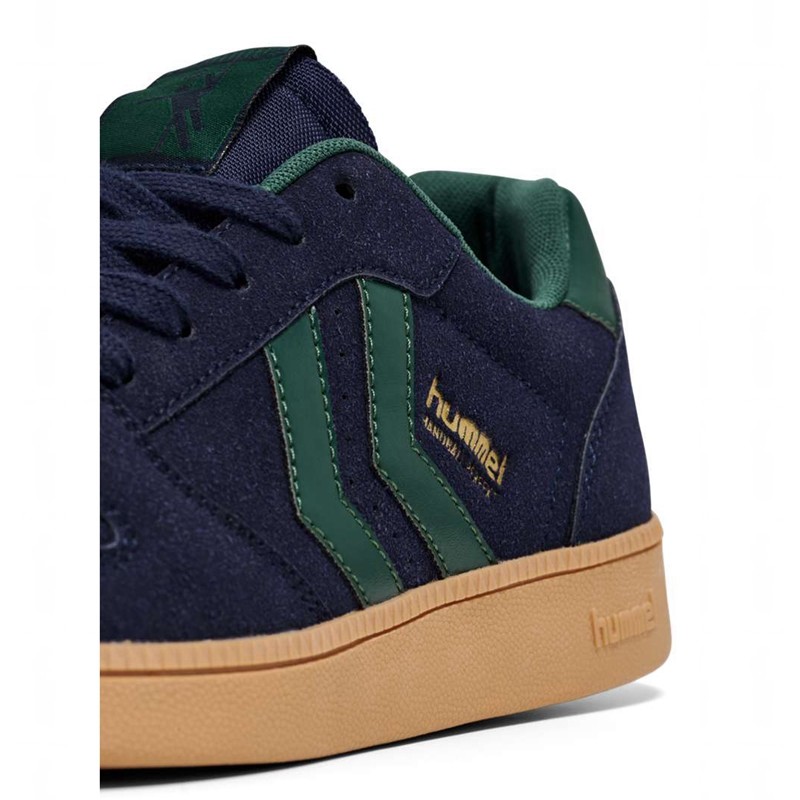 Hummel Handball Perfekt Synth. Suede Sneakers Dames Zwart | 002540-245
