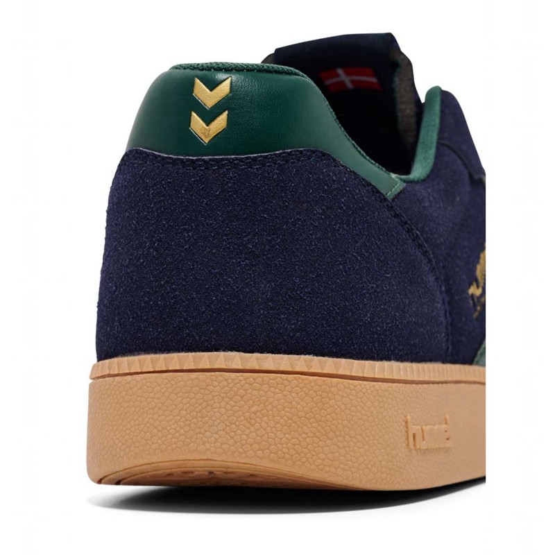 Hummel Handball Perfekt Synth. Suede Sneakers Dames Zwart | 002540-245