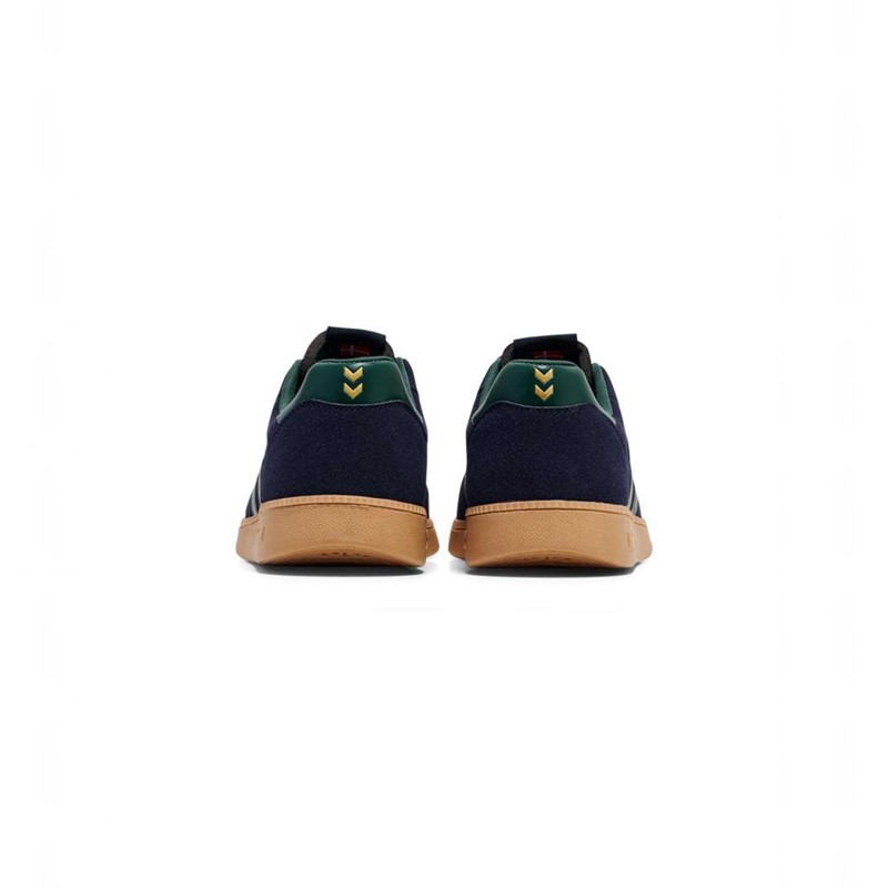 Hummel Handball Perfekt Synth. Suede Sneakers Dames Zwart | 002540-245