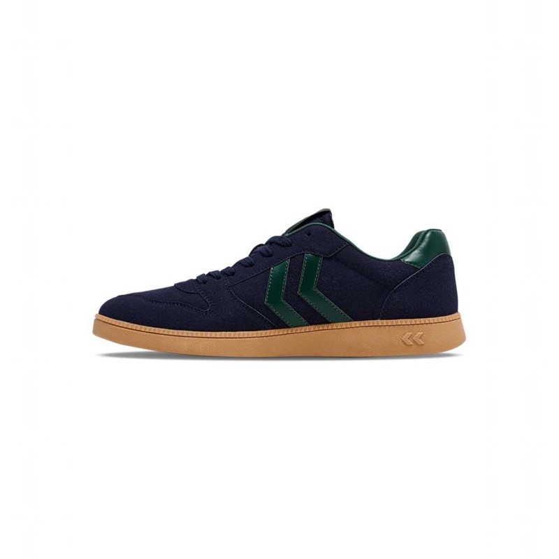 Hummel Handball Perfekt Synth. Suede Sneakers Dames Zwart | 002540-245