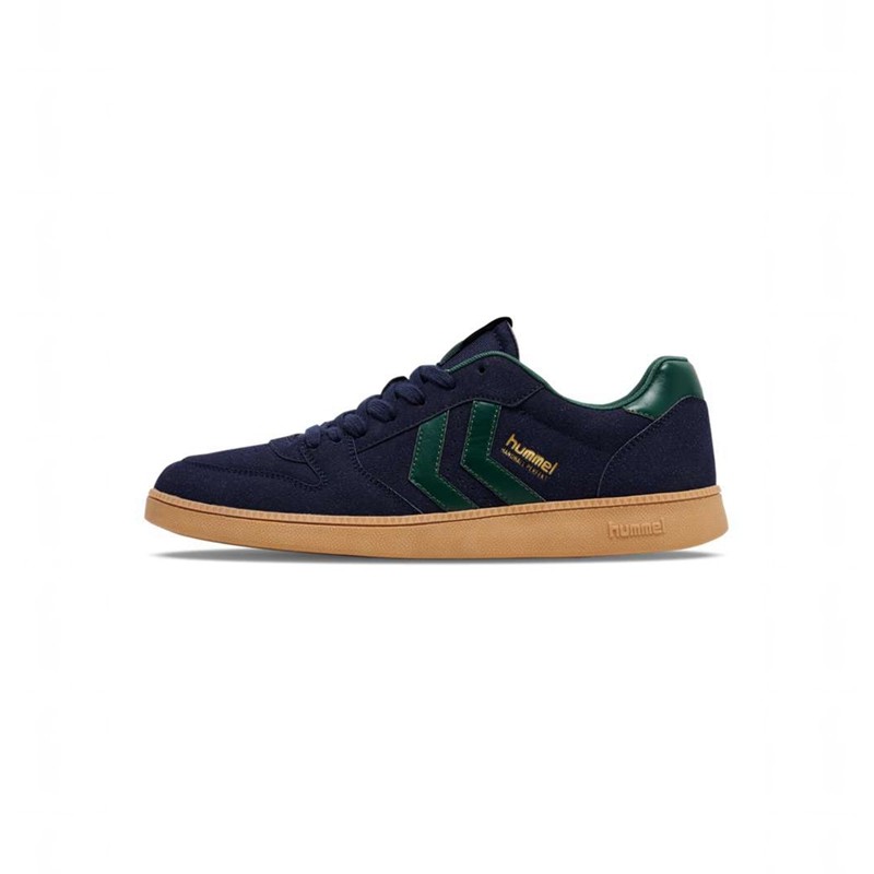 Hummel Handball Perfekt Synth. Suede Sneakers Dames Zwart | 002540-245