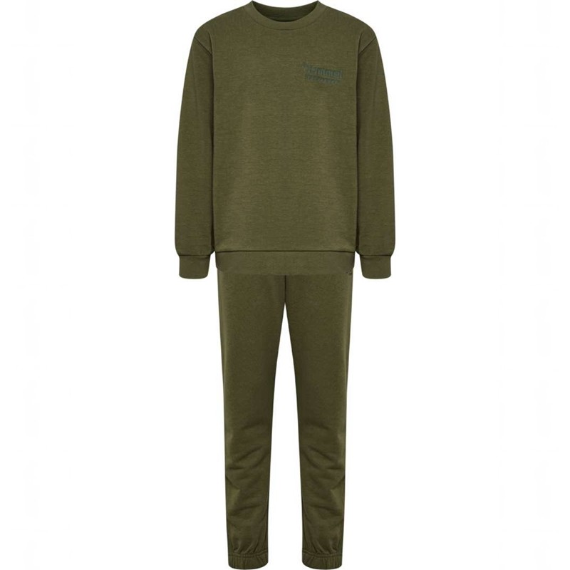 Hummel Jr Base Sweat Sport BH Kinderen Groen | 991010-684