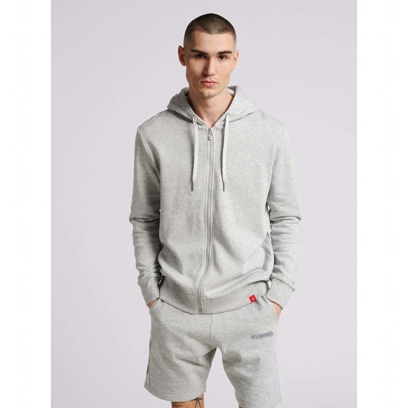 Hummel Legacy Zip Hoodie Dames Grijs | 281416-761