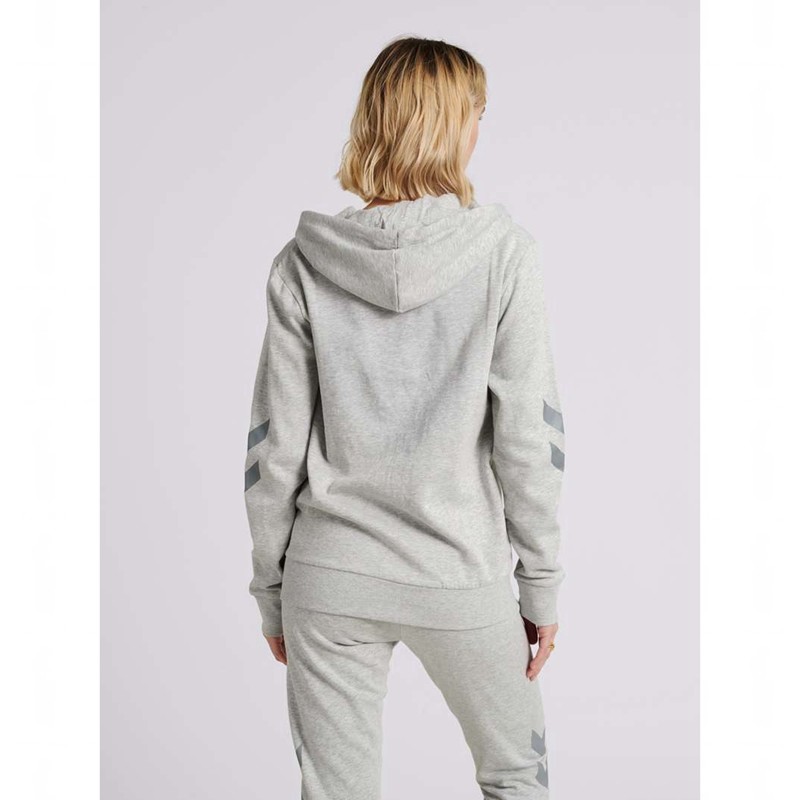 Hummel Legacy Zip Hoodie Dames Grijs | 281416-761