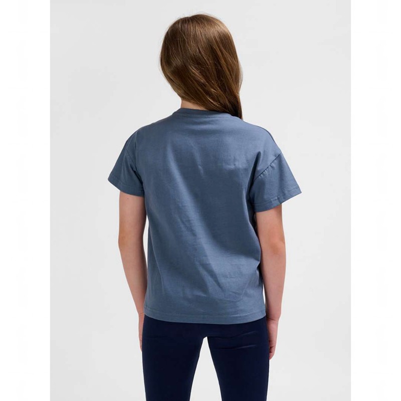 Hummel Libi T-shirts Kinderen Blauw | 529860-202