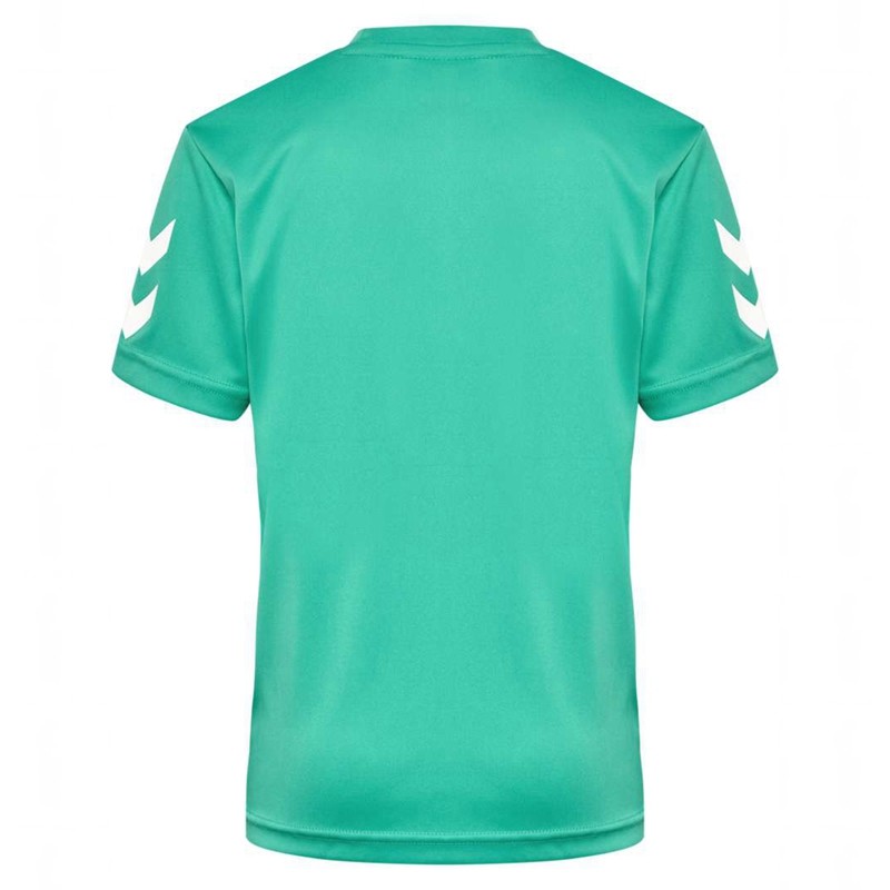 Hummel Logo Sets Kinderen Groen | 175329-760