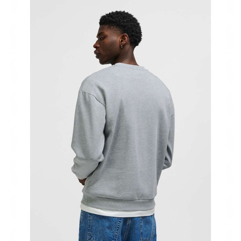 Hummel Loose Crewneck University Bee Sweatshirts Dames Grijs | 215836-584