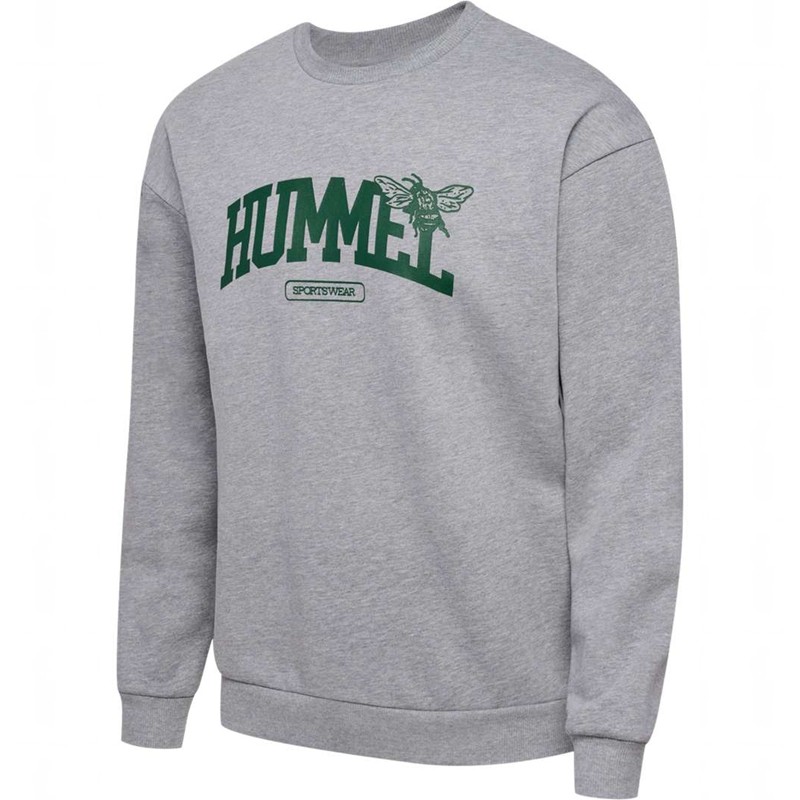 Hummel Loose Crewneck University Bee Sweatshirts Dames Grijs | 215836-584
