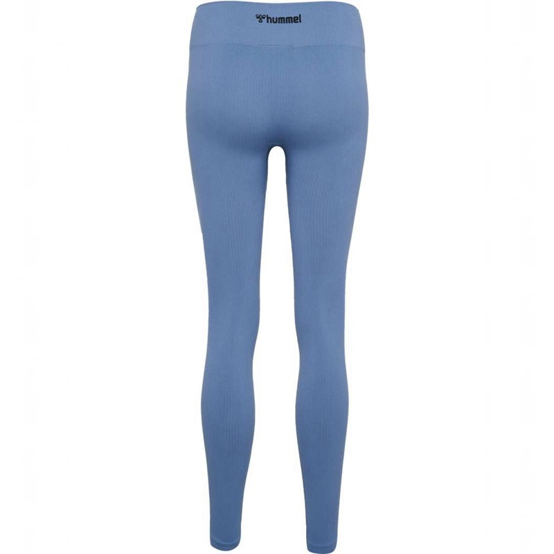 Hummel Mt Adapt Seamless Mw Hardloopbroek Dames Blauw | 512829-501