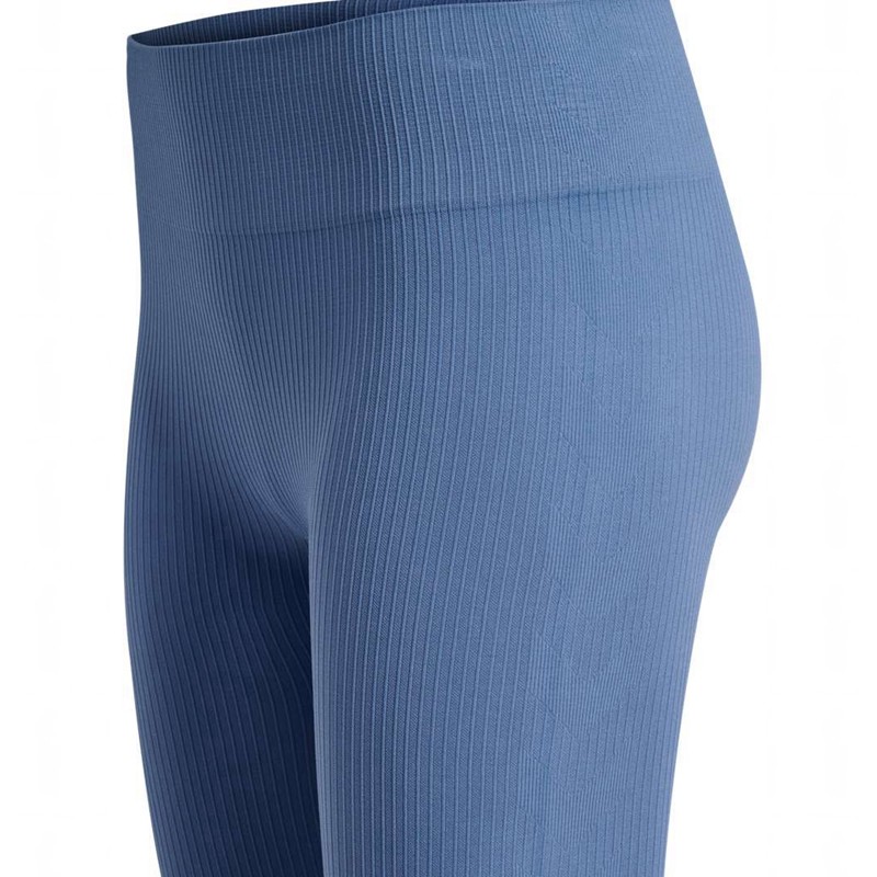 Hummel Mt Adapt Seamless Mw Hardloopbroek Dames Blauw | 512829-501
