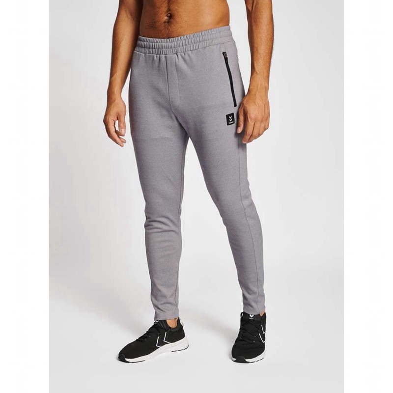 Hummel Mt Interval Tapered Jassen Heren Grijs | 121912-330