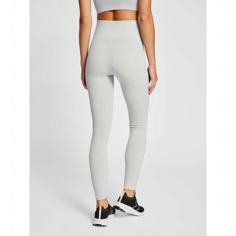 Hummel Mt Rest Seamless Hw Rib Hardloopbroek Dames Grijs | 433972-557