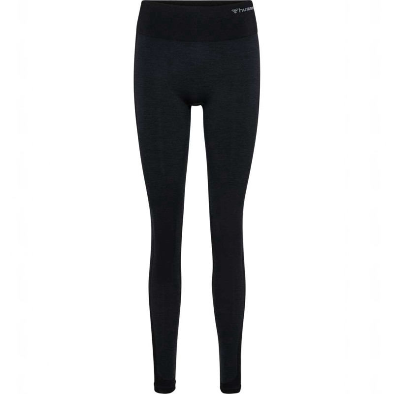 Hummel Mt Shine Seamless Mw Hardloopbroek Dames Zwart | 913286-887