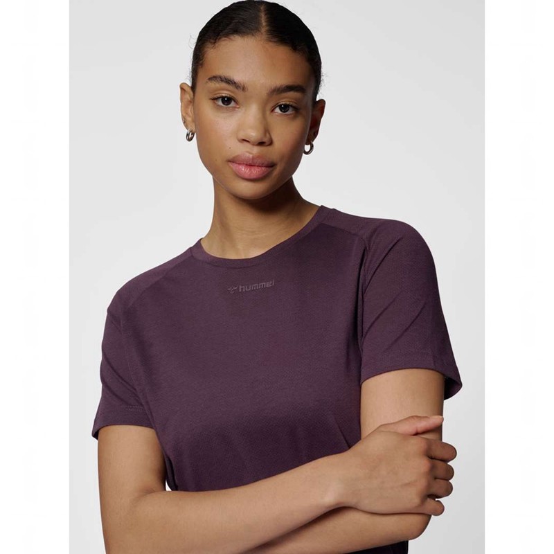 Hummel Mt Vanja T-shirts Dames Paars | 515591-024