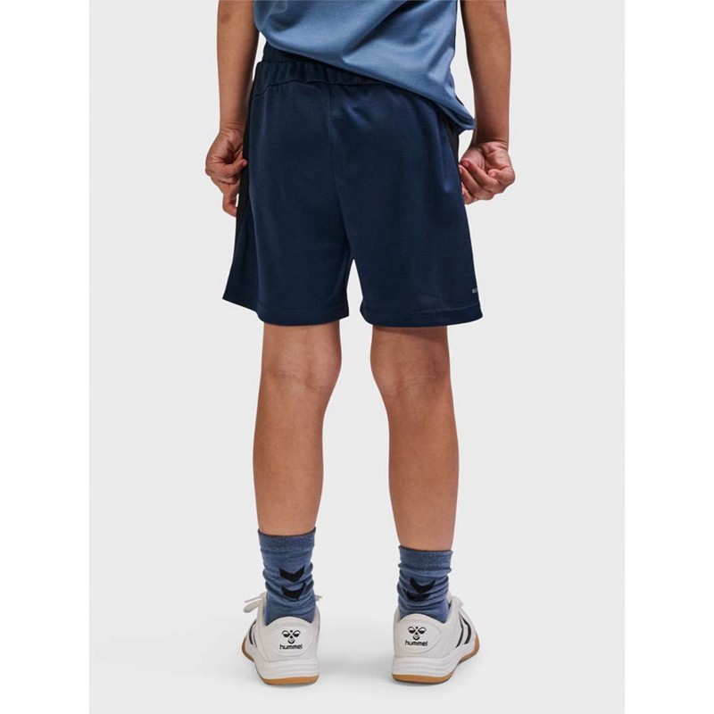 Hummel Multi Pl Korte Broek Kinderen Donkerblauw | 256041-428